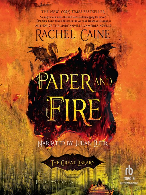 Title details for Paper and Fire by Rachel Caine - Available